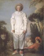 Jean-Antoine Watteau Pierrot also Known as Gilles (mk05) oil painting on canvas